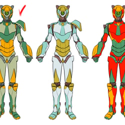 Broken Toy color test 01