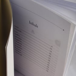 Buchgestaltung/ Inhalt