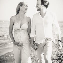 Shooting am Strand