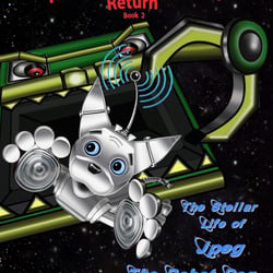Zweites Buch der Kinderbuchserie: JPEG The Robot Dog