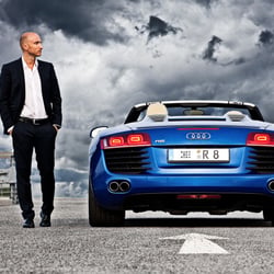 Business – Portrait mit Audi R8