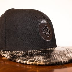 Snakeskin Snapback