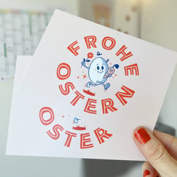 Ostermotiv 2024 // Vektorillustration