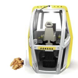 Harvester Concept Metsä Vision 2012 – Cabin