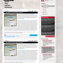 Blogdesign