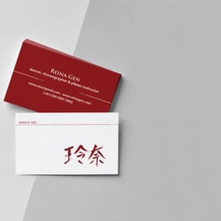 Logo (from hand drawn) & visit card