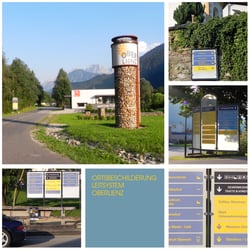 Ortsleitsystem Oberlienz