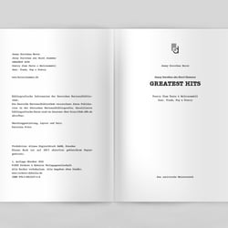 Greatest Hits – Innenseiten