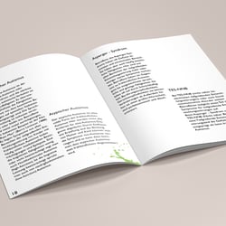 Inhalt der Broschüre – Neunte Doppelseite