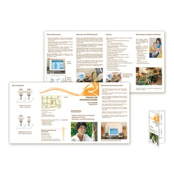 Werbeflyer, 8-seitig