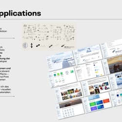 Alta Via Applications Corporate Design • Marketing Assets Webdesign (Landing Pages) • Printmedien • Motion Design
