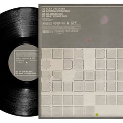 RECORD COVER / FREQ004 BACK