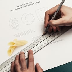 Pasta neu interpretiert. Um die gesamte CI auf ein anderes Level zu heben, haben wir eine neue Designsprache entwickelt.