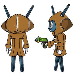 Professor Wing Characterdesign