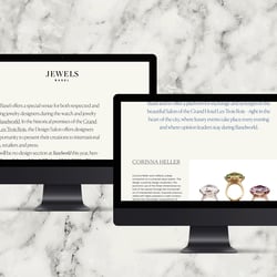 Website for Jewels Basel