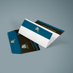 corporate identity 03, Brief Umschlag