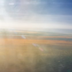 Plane in the sky