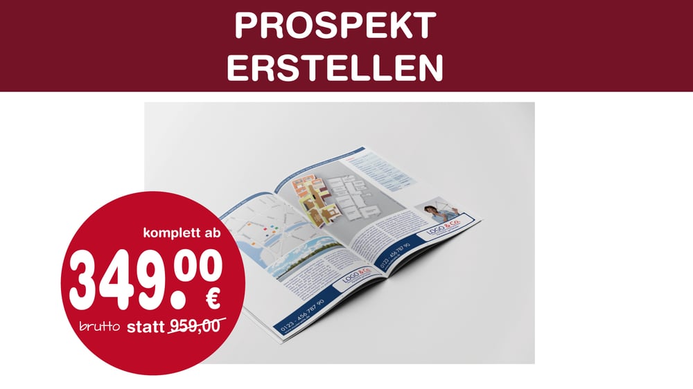 Prospekt erstellen | Layout gestalten