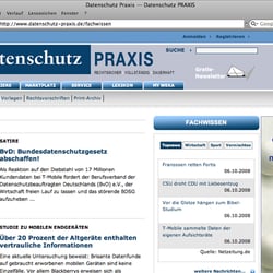 Datenschutz Praxis
