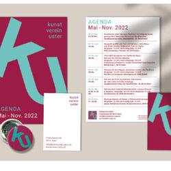 Logo und Identity für den Kunstverein Uster, 2022