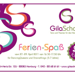 GilaSchool Ferienspaß Flyer Vorderseite