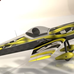 3D-Modell „Cap 232 Gelb“