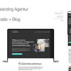 Rebranding Agentur – Website + Blog