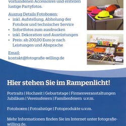 Flyer Fotobox