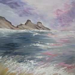 Acryl auf Leinwand