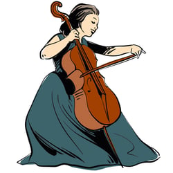 Illustration Cellistin