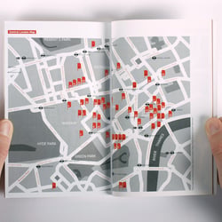 Guidebook für das London Design Festival 2008
