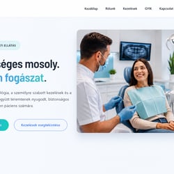 Webdesign für eine moderne Zahnarztpraxis. Demo-Projekt mit klarer Nutzerführung und vertrauensvoller Gestaltung.