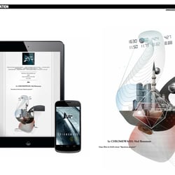 Illustrating a short story for digital ARC magazine (UK)