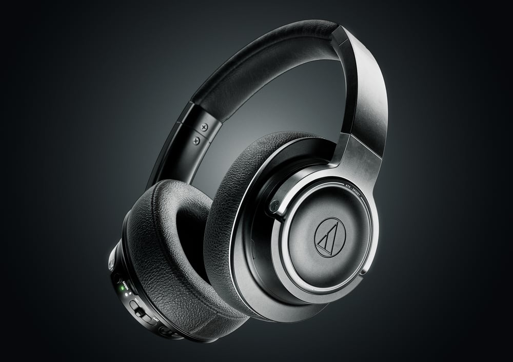 Headphone-heroshot-3d product visualization