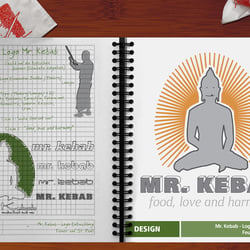 Mr Kebab – Logo Gestaltung – Feuer auf St. Pauli