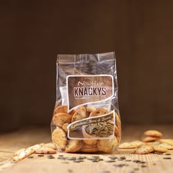 Knäckys (Schüttelbrottaler) Kürbiskern – Schlauchbeutel