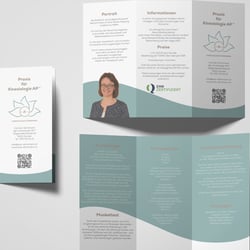 Falzflyer für Kinesiologie Stirnimann