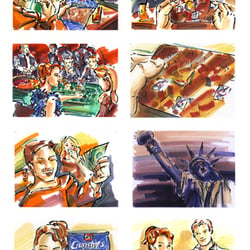 CRUNCHIPS-SPOT, Copic Stifte