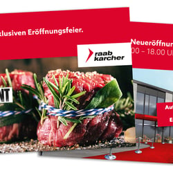 Raab Karcher Neueröffnung München, für Spray Communications