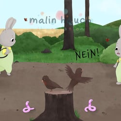 Das Häschen und die freche Maus