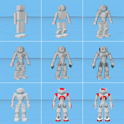 NAO – Process of modeling