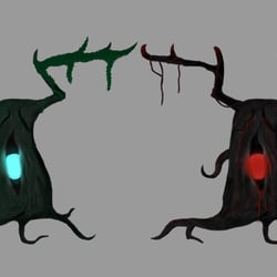 Concept Tree Energy (left pure, right corrupted)