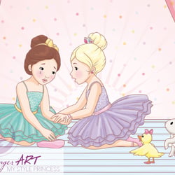 My Style Princess Bilderbuchillustration | Digital Painting für Blue Ocean