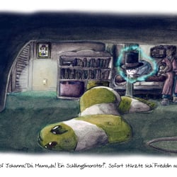 „Eine Sockenschlange“