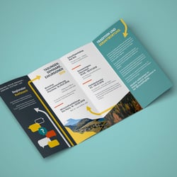 Konzeption und Entwurf des neuen Image-Flyers für Die Wirtschaftsgilde e.V.