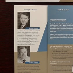 Konzeption und Gestaltung des Flyers