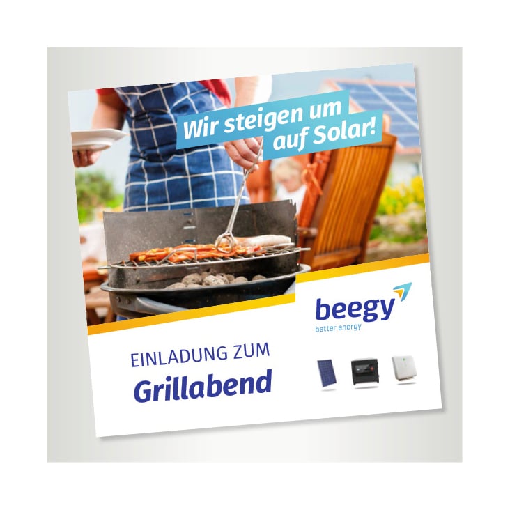 beegy einladung