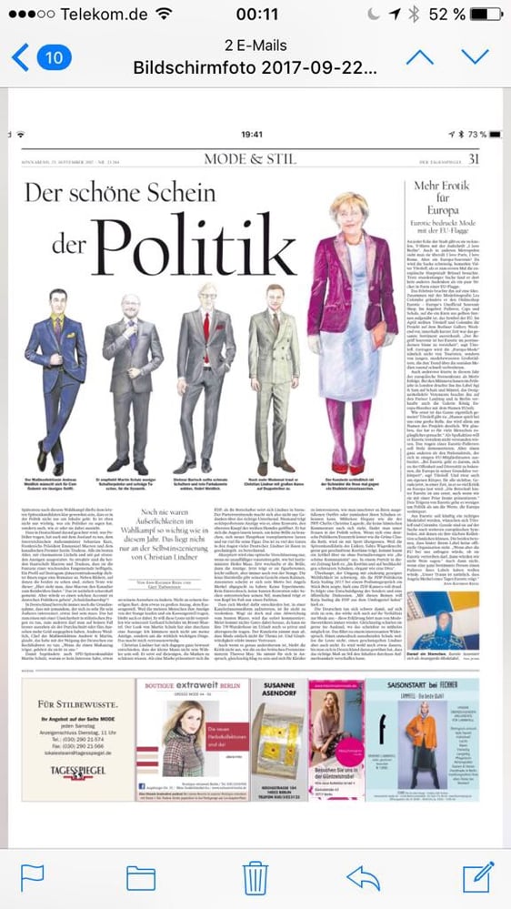Der schöne Schein der Politik