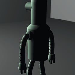 3d Modell aus dem Gedächtnis erstellt