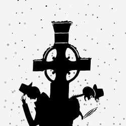 Buch Illustration zu James Joyce’ „Dubliner“